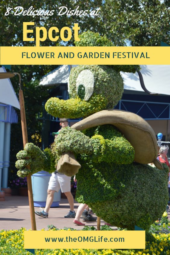 8 Delicious Dishes at the Epcot Flower and Garden Festival 2017 graphic